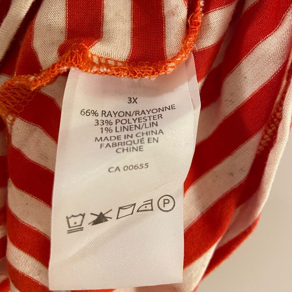 Penningtons Striped Tank with Ruffles - Picture 6 of 10